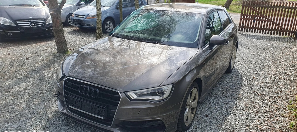 Audi A3 cena 27700 przebieg: 187225, rok produkcji 2013 z Resko małe 704